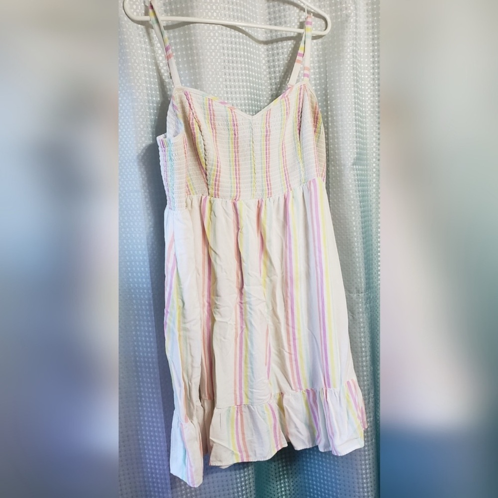 Torrid Dress - Pastel Stripes